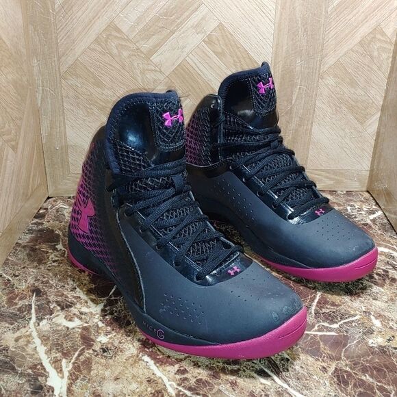 Under armour micro g black/tropical women size 8.5 - Picture 1 of 10
